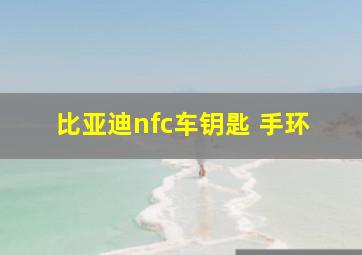 比亚迪nfc车钥匙 手环